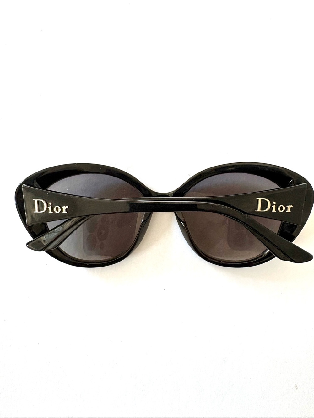 Dior Black oversize  Sunglasses in Wonderful condition